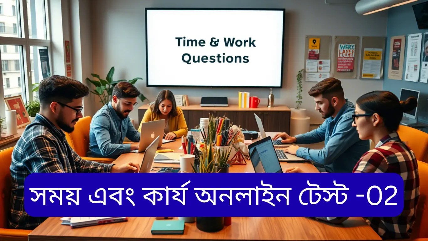 Time and Work Questions Online Test
