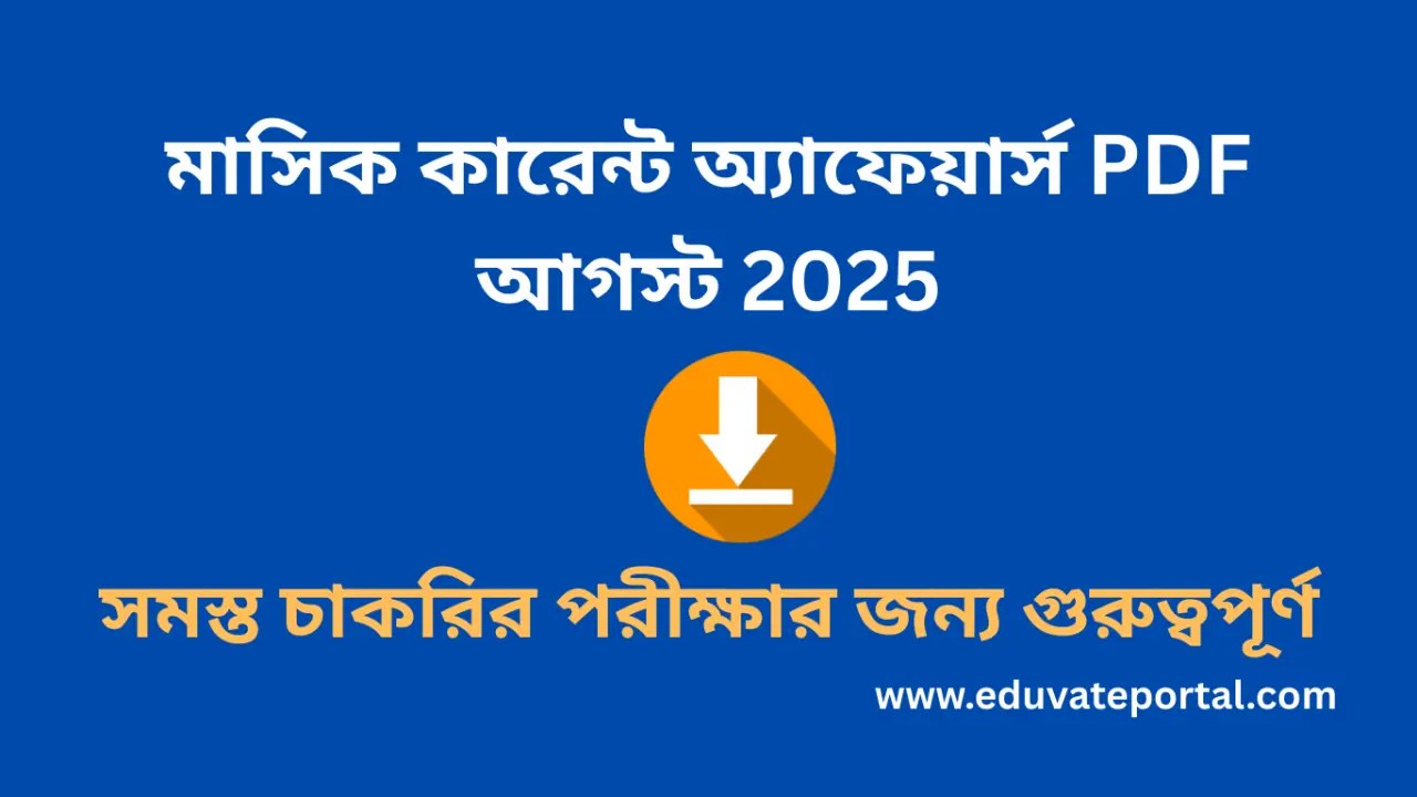 Monthly Current Affairs PDF Download