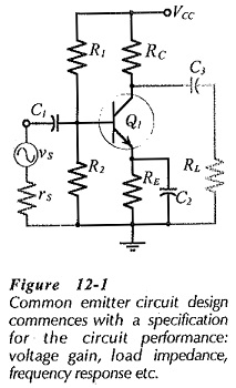 Single Stage Mon Emitter Amplifier Circuit Coupling Capacitors Introduction This laboratory experiment deals with BJT Bi-polar Junction Transistor and Common Emitter Amplifier.