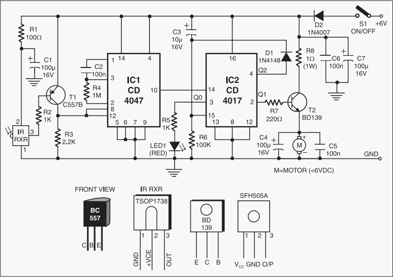 There's nothing like the freedom of the open road. Infrared Toy Car Motor Controller