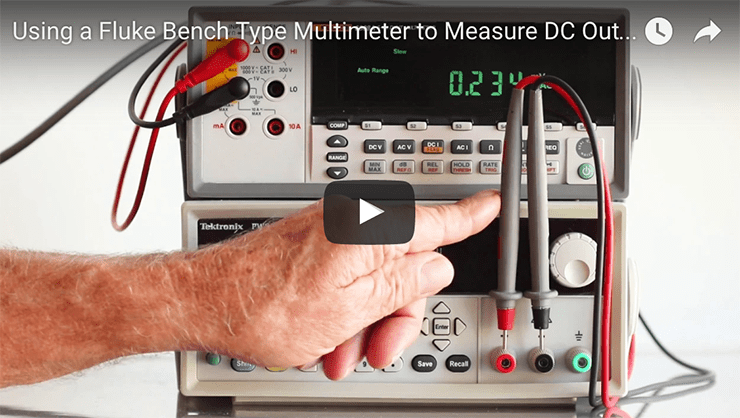 Get free shipping when you buy now from myflukestore.ca. VIDEO: Using a Fluke Bench-Type Multimeter to Measure DC