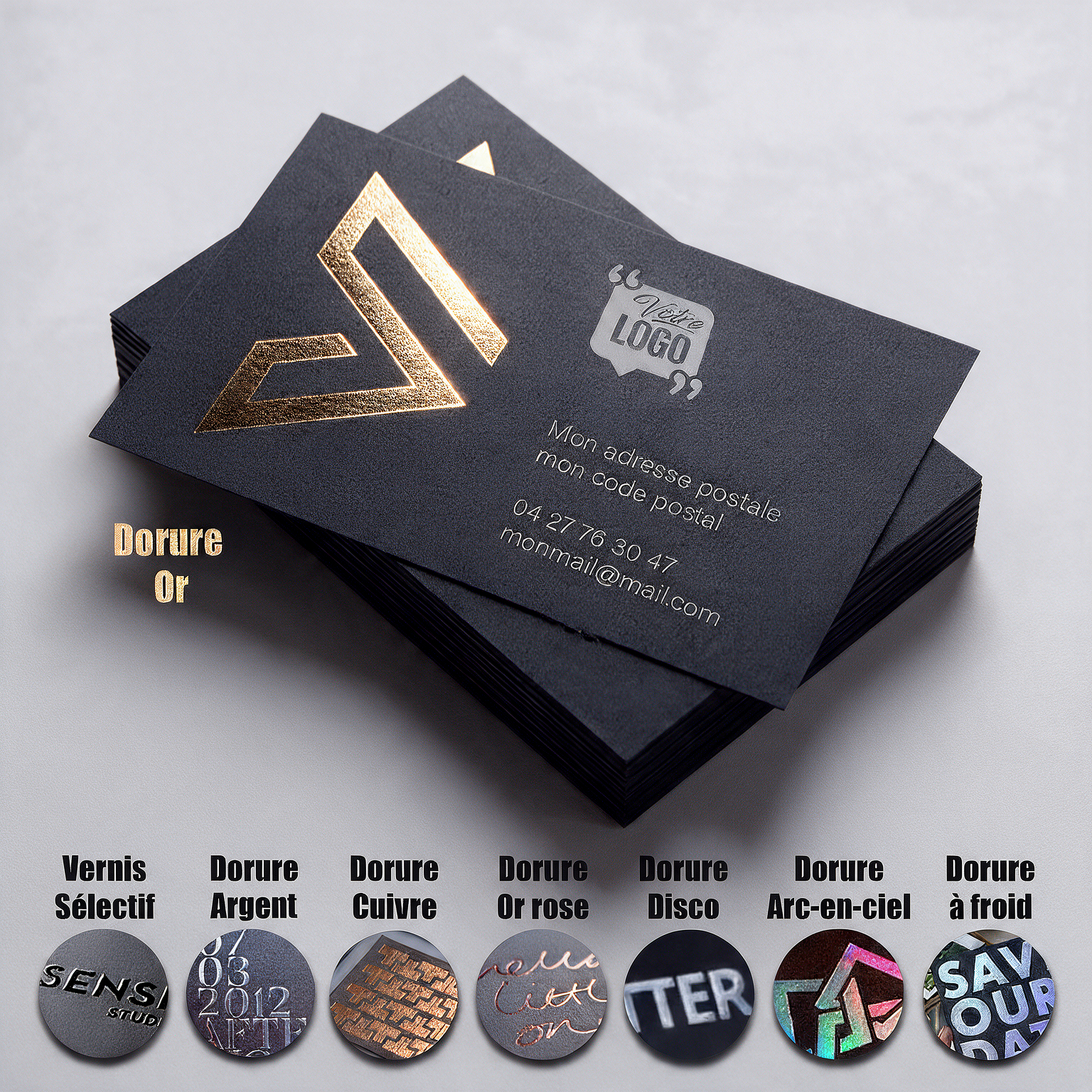 cartes de visite luxe
