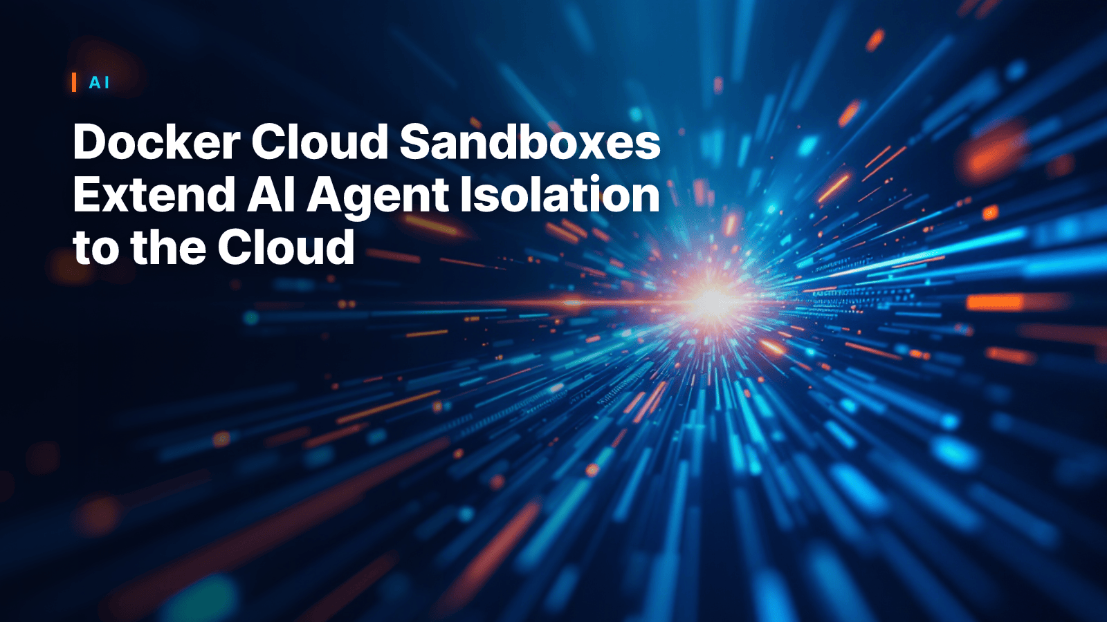 Docker Cloud Sandboxes Extend AI Agent Isolation to the Cloud