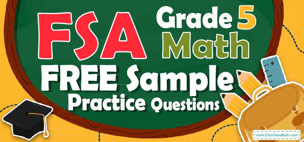 wallpapers Fifth Grade 5Th Grade Fsa Reference Sheet 5th grade fsa math free sample practice