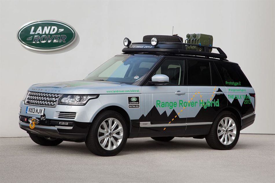 Land rover reveals the world's first premium diesel hybrid suv, the
