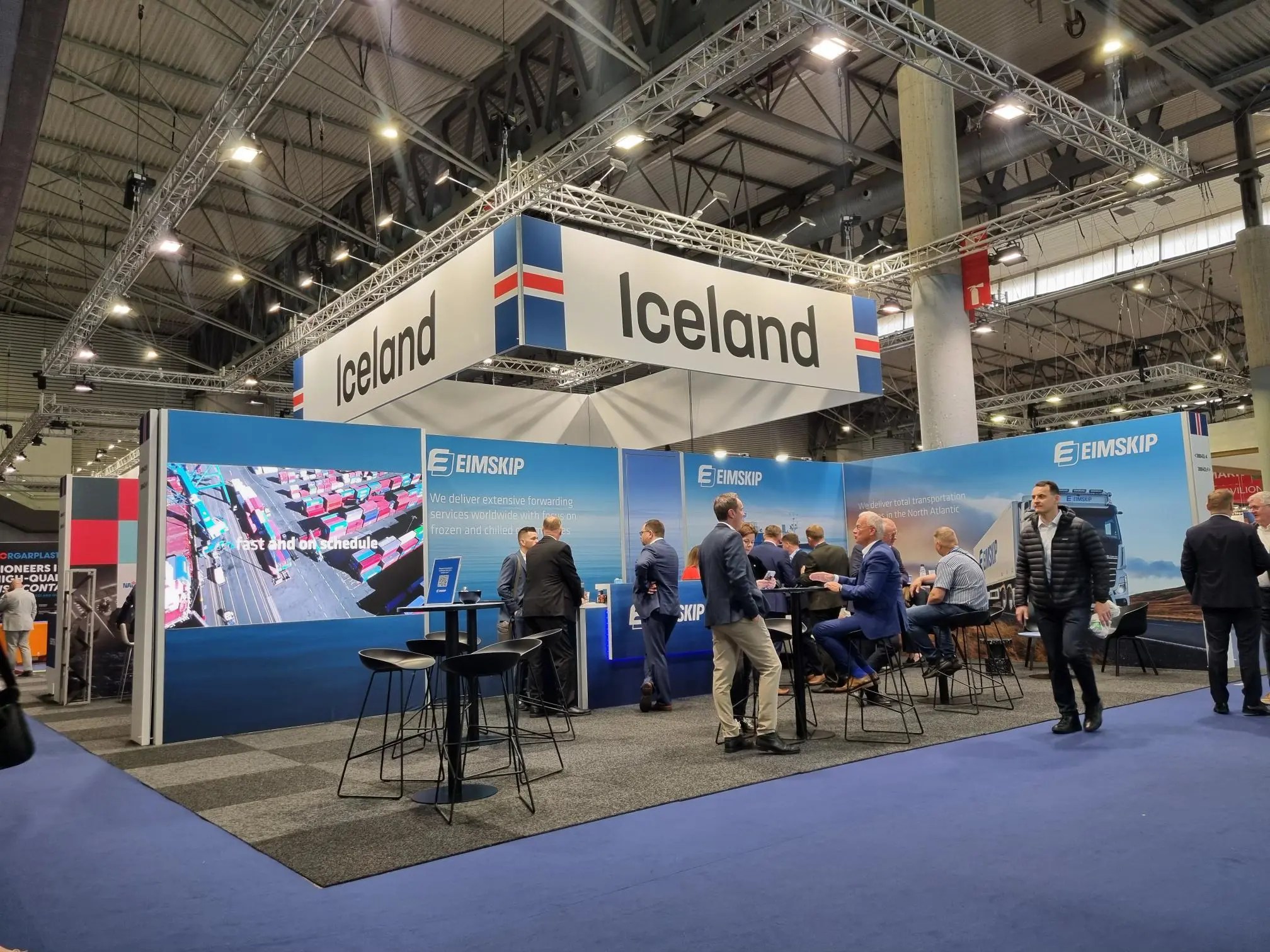 Eimskip At Seafood Expo Global Eimskip - Space Design Collection - 8K Quality