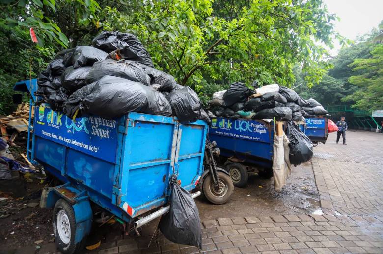 pengurangan Sampah di TPS Kota Bandung masih tercampur. (Humas Bandung) darurat sampah