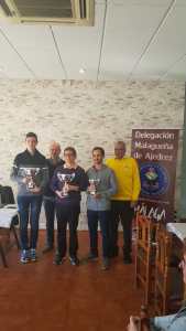 Primeros clasificados del Campeonato de Málaga Activo