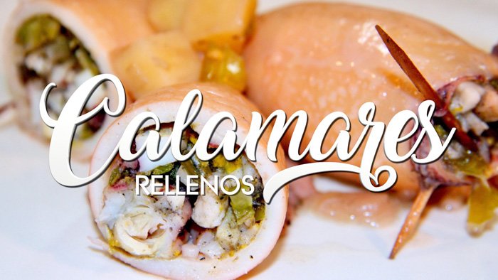 Receta de Calamares rellenos