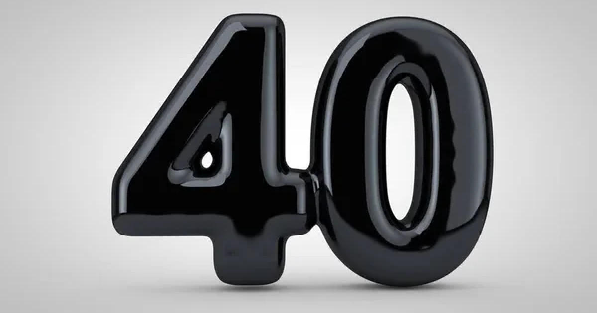 Algo de historia del número 40