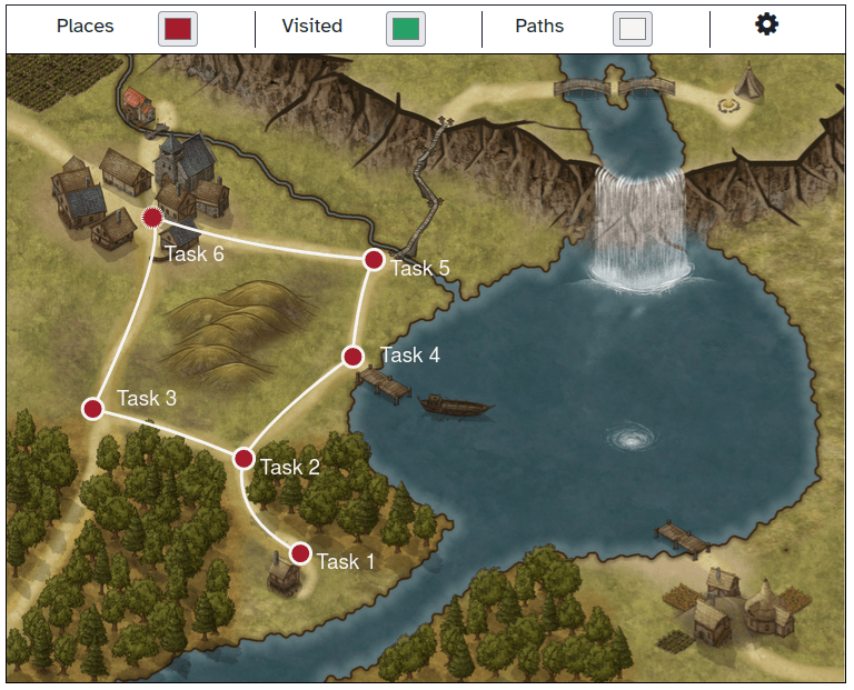Resultat Apprenant Plugin Learning Map Moodle E Learning Touch - Modern Light Art - Mobile
