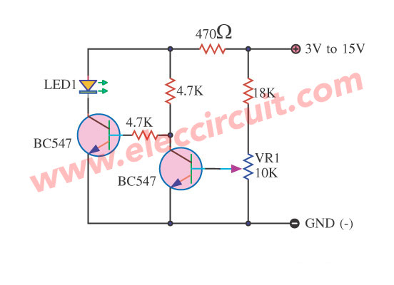 8 Low Battery Voltage Alarm Indicator Circuits Using Scr Transistor Ic