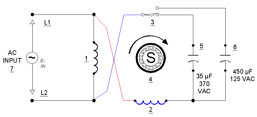 Schematics For 1 Split Phase Motors Series 4 Ecn