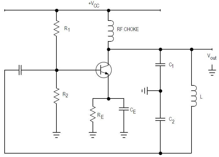 circuit diagram of colpitts oscillator Circuit Diagram