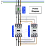 Automatic Phase Reverse Protection Using Contactors & Relay