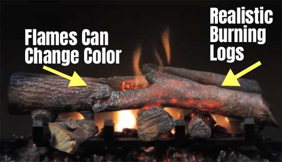 Dimplex Wickson Wall Mount Electric Fireplace Embers Fireplaces Outdoor Living