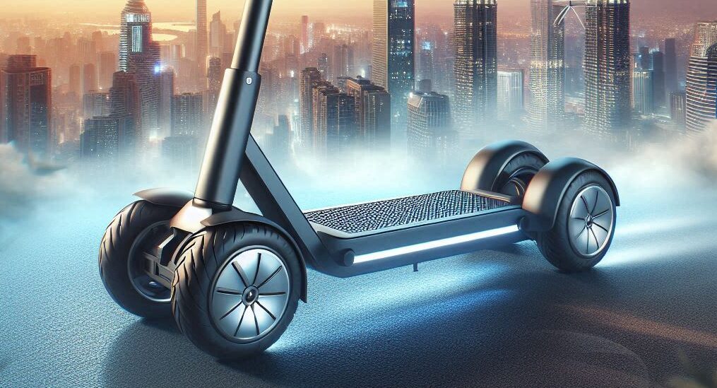 4-Wheel Electric Scooter for Adults