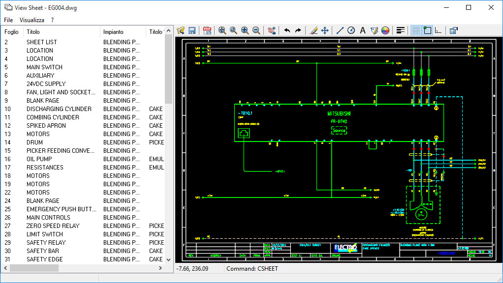 View Sheet Visualizzatore Di Schemi Multifoglio