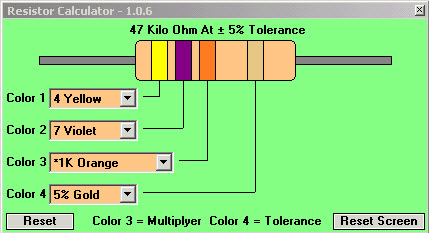 Resistor Calculator Electronic Circuits