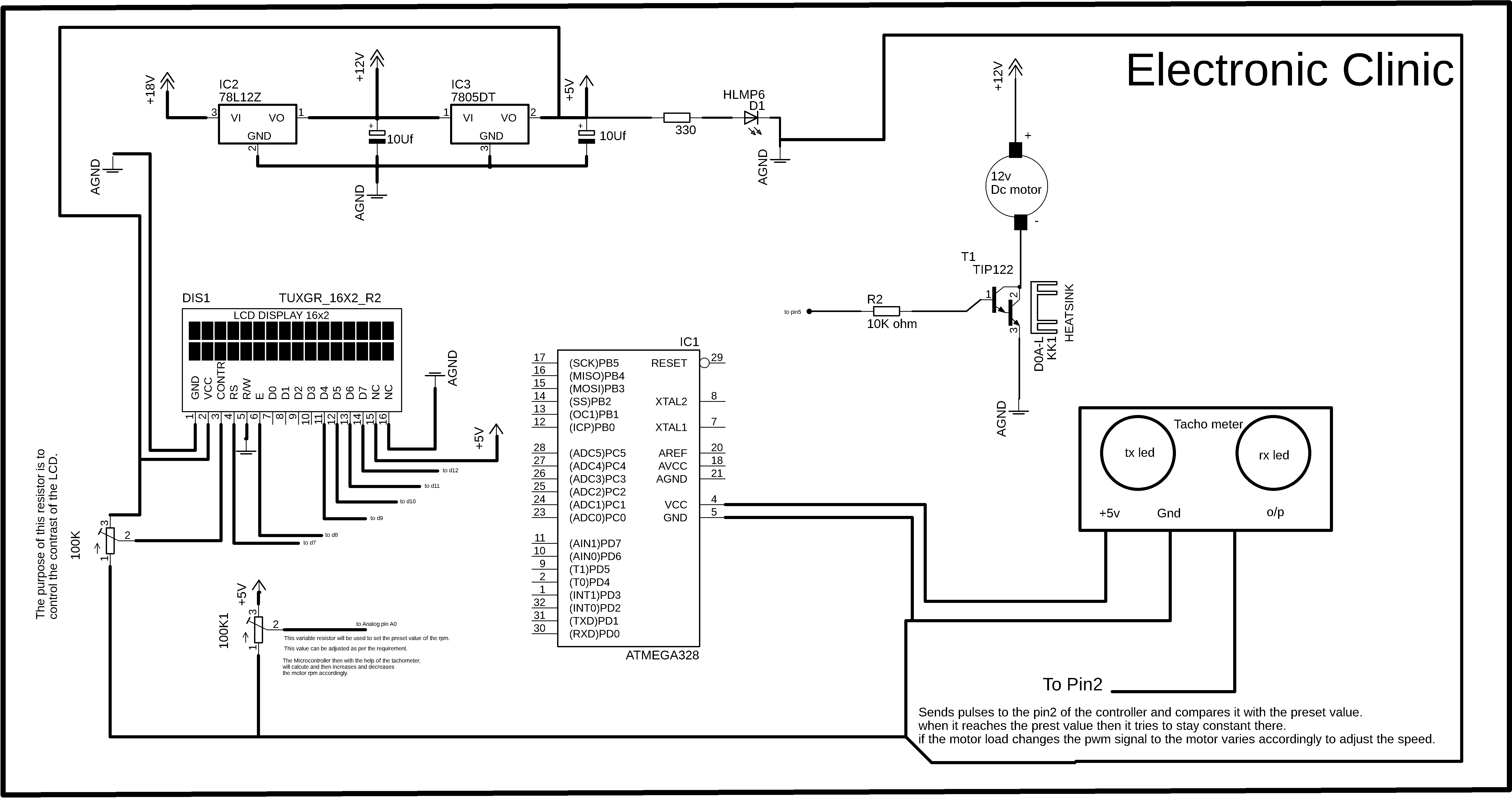 Arduino RPM Counter & DC Motor Constant Speed Controller