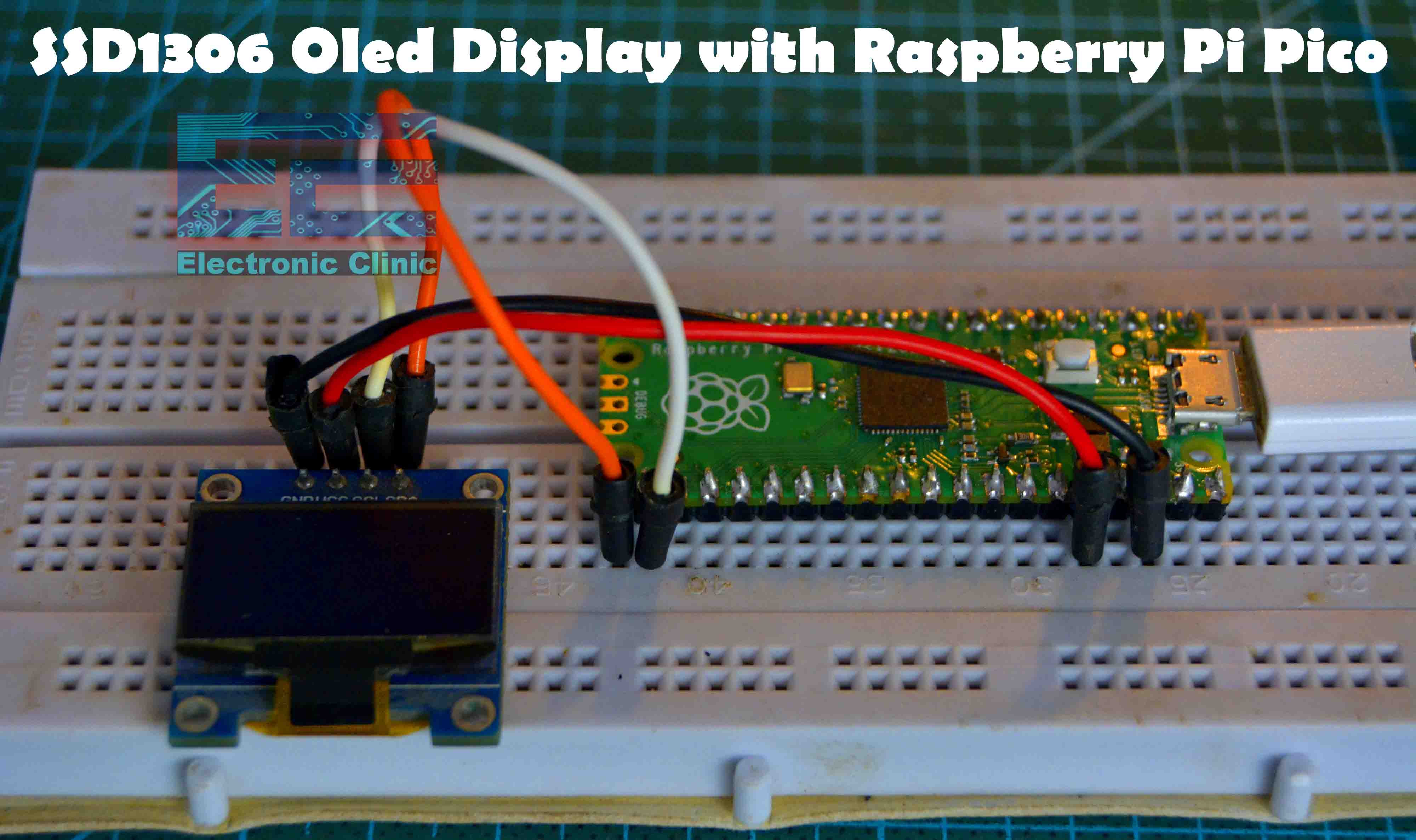 SSD1306 Oled Display with raspberry Pi 