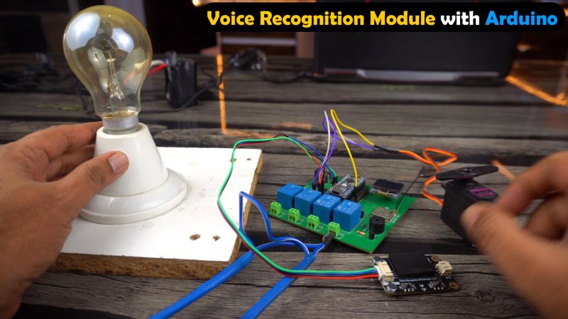 Introduction To Voice Recognition With Elechouse V3 And Arduino 4 Steps With Pictures - Premium Sunset Illustration Gallery - High Resolution