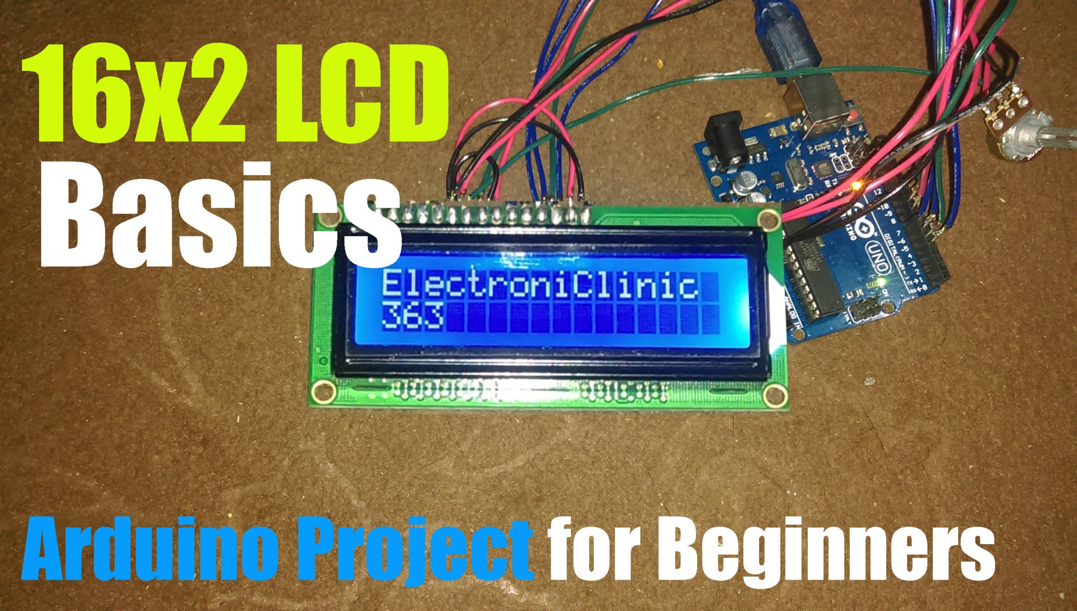 16x2 LCD Arduino, Introduction, Pinout, datasheet,and Proteus simulation