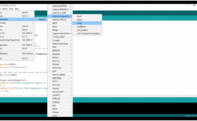 Arduino Biometric Fingerprint Sensor Interface And Programming
