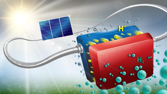 Solar Supercapacitor Creates Electricity And Hydrogen Fuel Solar Supercapacitor Creates Electricity And Hydrogen Fuel