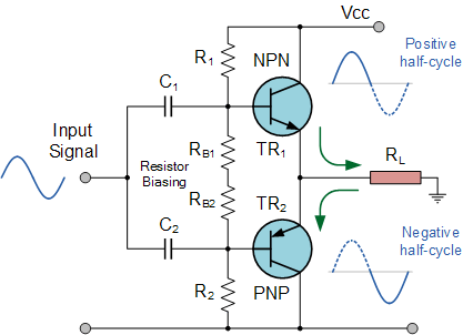 Class B Power Amplifier Circuit Diagram 29