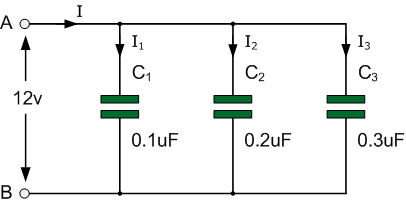 Capacitors In Parallel And Parallel Capacitor Circuits