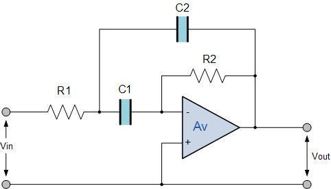 Active Band Pass Filter Op Amp Band Pass Filter Active Band Pass Filter Op Amp Band Pass Filter