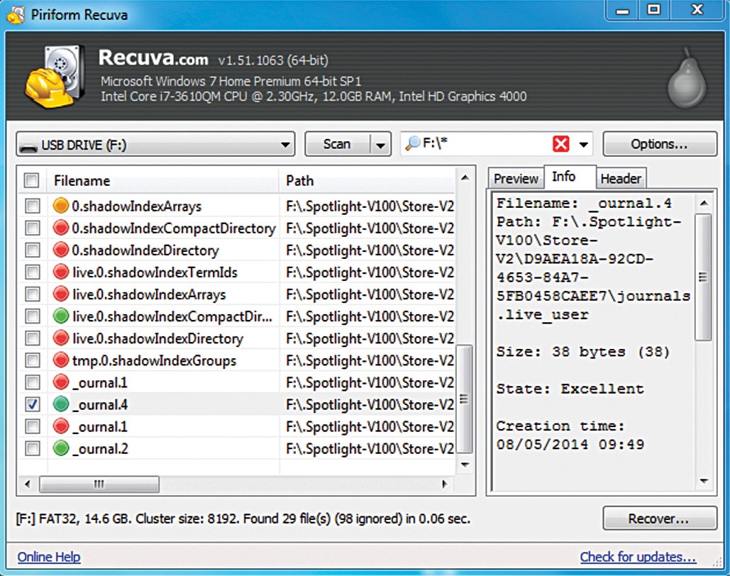 How to recover deleted files from a hard drive