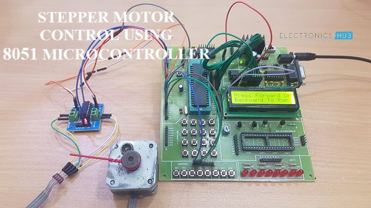 Stepper Motor Interfacing With 8051 Micro Controller 