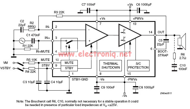 Eda / cad models, tda7296 by ultra librarian . Tda7296 Audio Amplifier 30w 60w Maxim