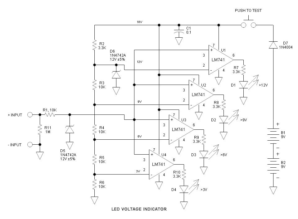 Led Dc Voltage Indicator