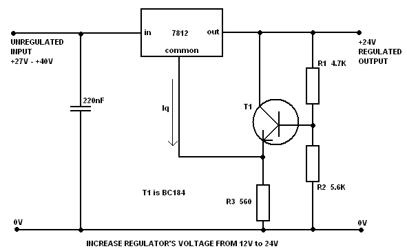 Increase Regulator Voltage Output