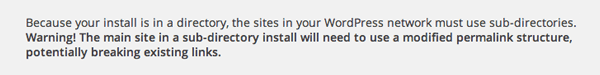 The Complete Guide To Creating A WordPress Multisite Installation (6) The Complete Guide To Creating A WordPress Multisite Installation (6)