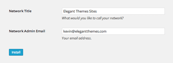 The Complete Guide To Creating A WordPress Multisite Installation (9) The Complete Guide To Creating A WordPress Multisite Installation (9)