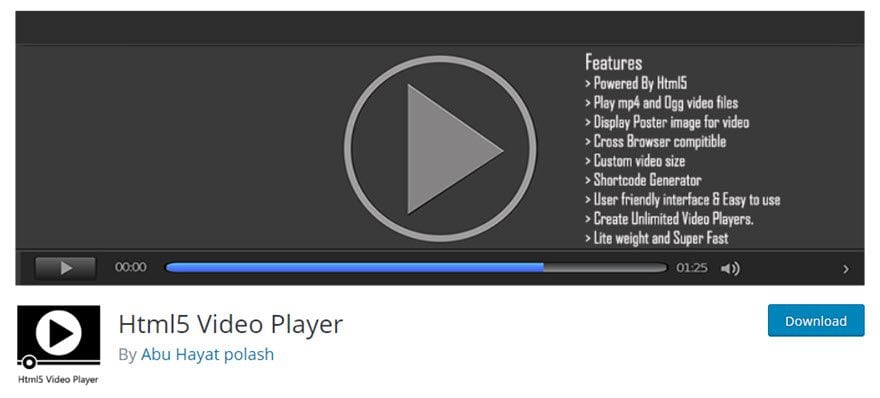 So there is no need to spend a lot of money with a crappy downloaded, all you need is a powerful video downloader such as this program. 7 Best Html5 Player Plugins For Wordpress Elegant Themes Blog
