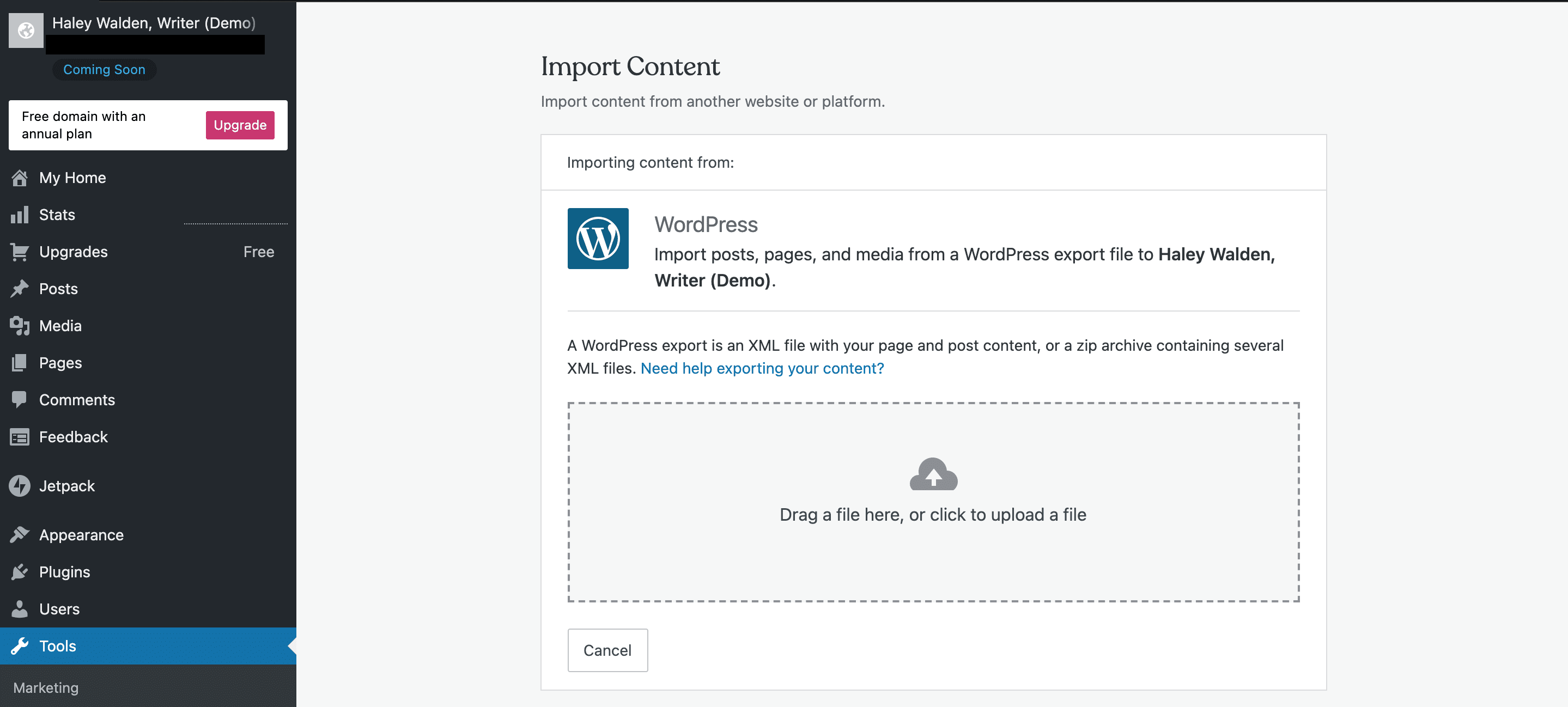 Transfer your files · connect to your current hosting account using ftp · locate the directory that contains your wordpress site files. How To Use The Wordpress Import Tool Elegant Themes Blog
