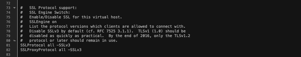 SSLProtocol alapértelmezett fájl
