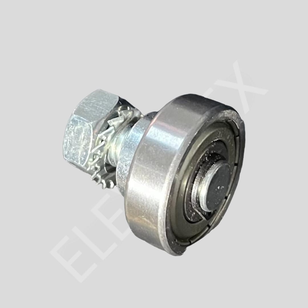 Rueda de acero Otis LG Exentrica de 30, eje 14xM10 Código 1552