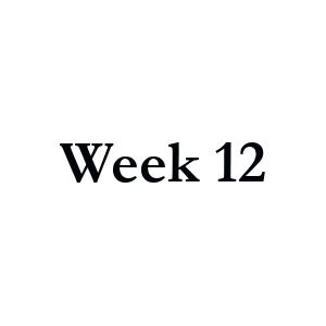 Week 12