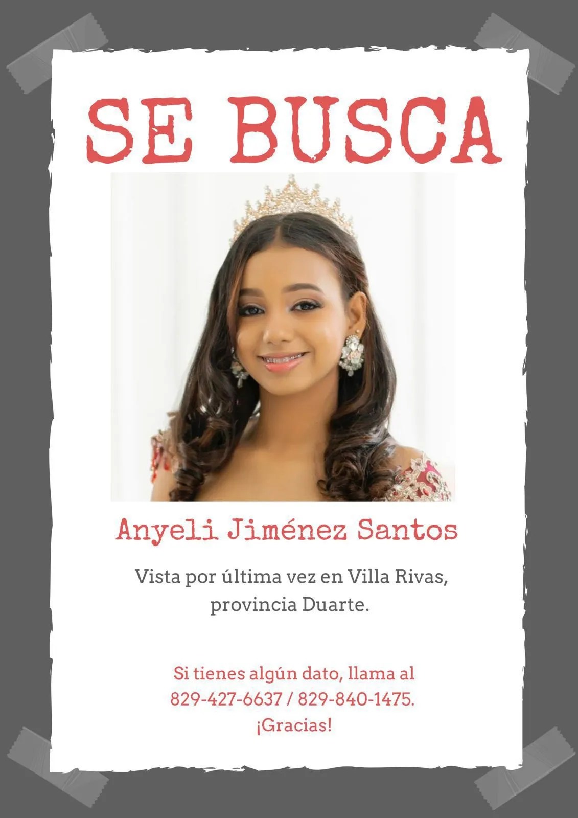 Anyeli Jiménez Santos.