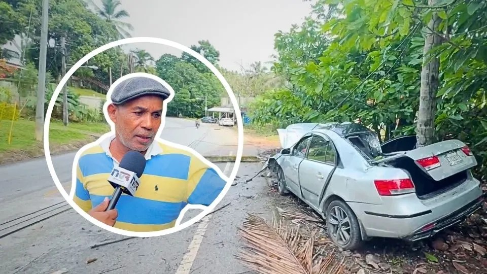 Dos jóvenes vivas de milagro tras sufrir accidente en Jobobán de Villa Riva