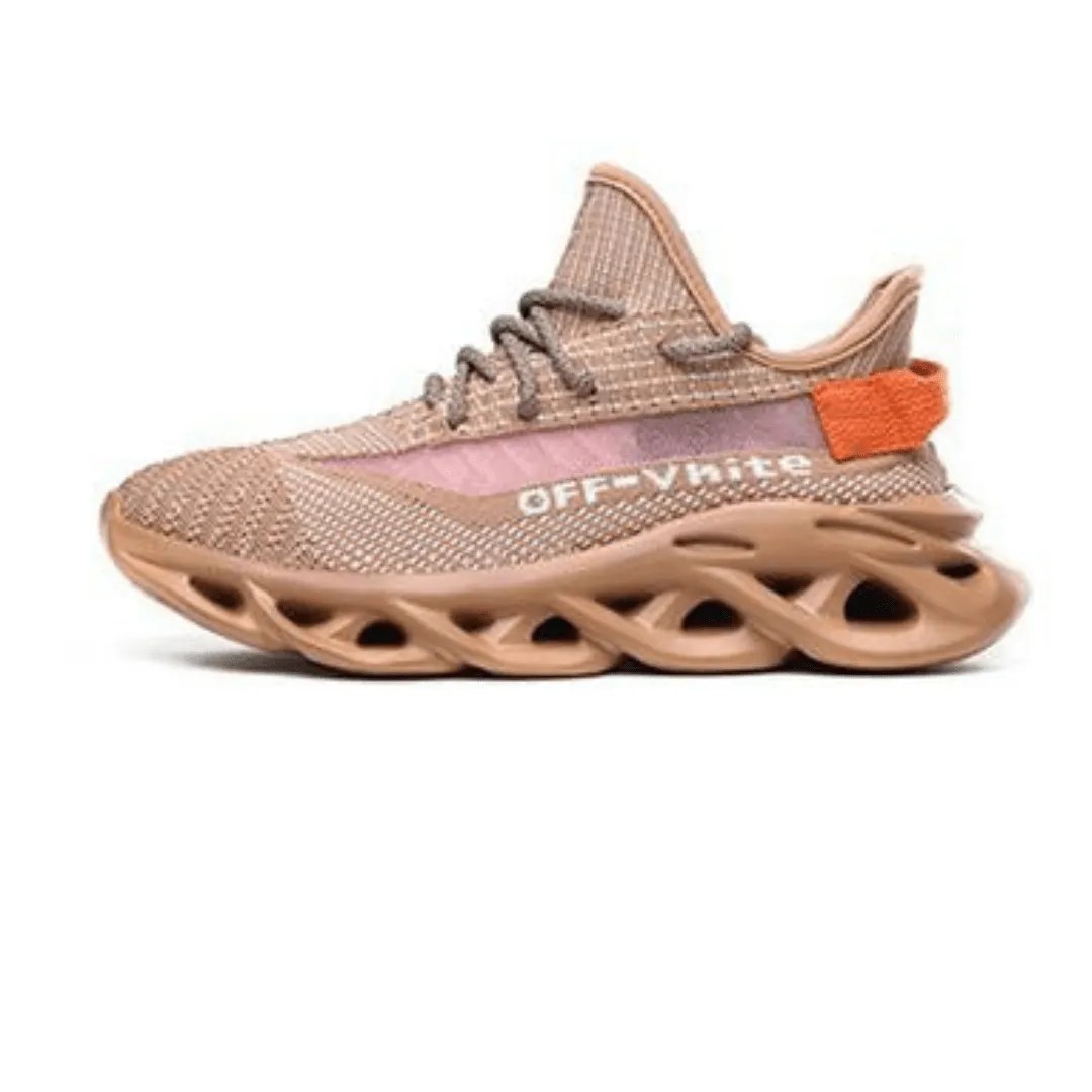 off white shoes brown