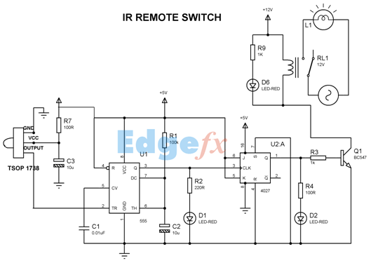 Ir Remote Basics How Tv Work As A Transmitter Applications