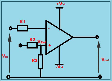 Inverting Comparator Circuit Diagram - Circuit Diagram