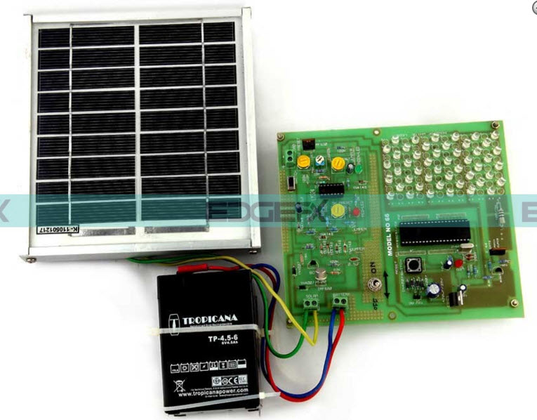 Schematic Diagram Of Solar Street Light